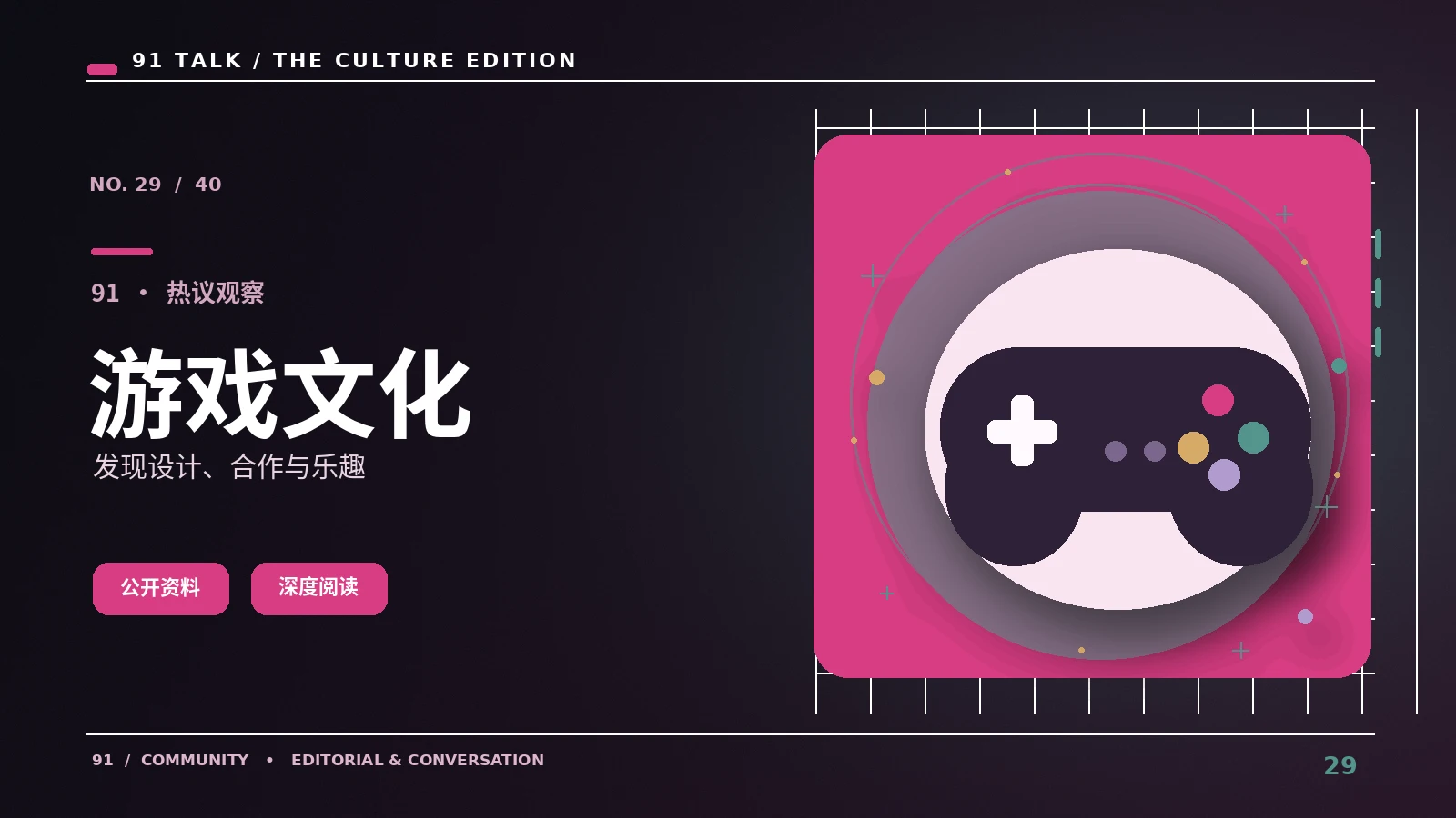 游戏热议｜91 TALK
